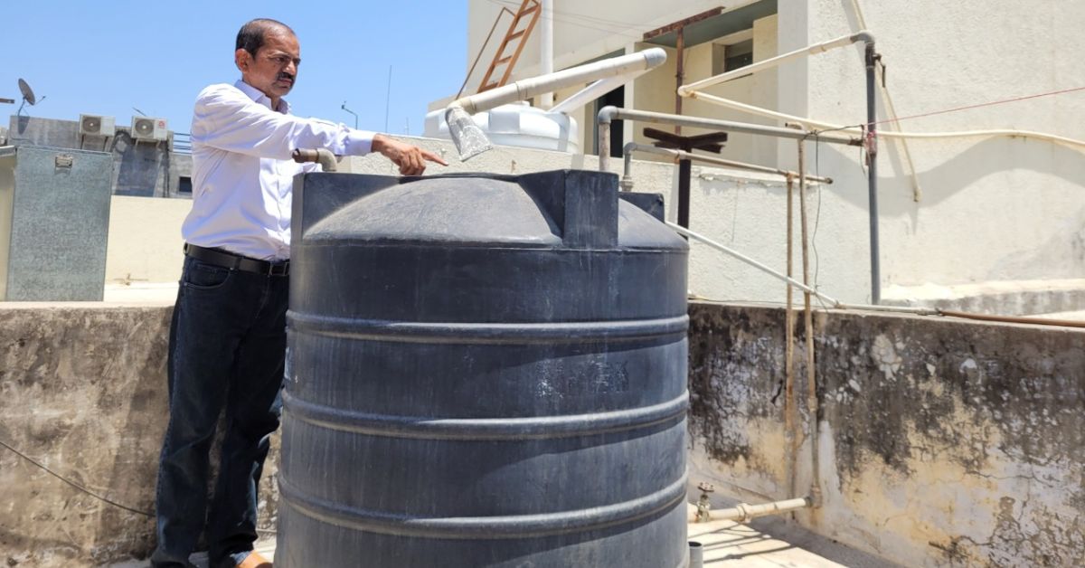 This Visually-Impaired Hero Does 1 Lakh Litres of Rainwater Harvesting Every Monsoon