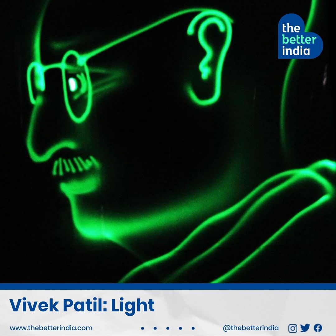 Vivek Patil's light art