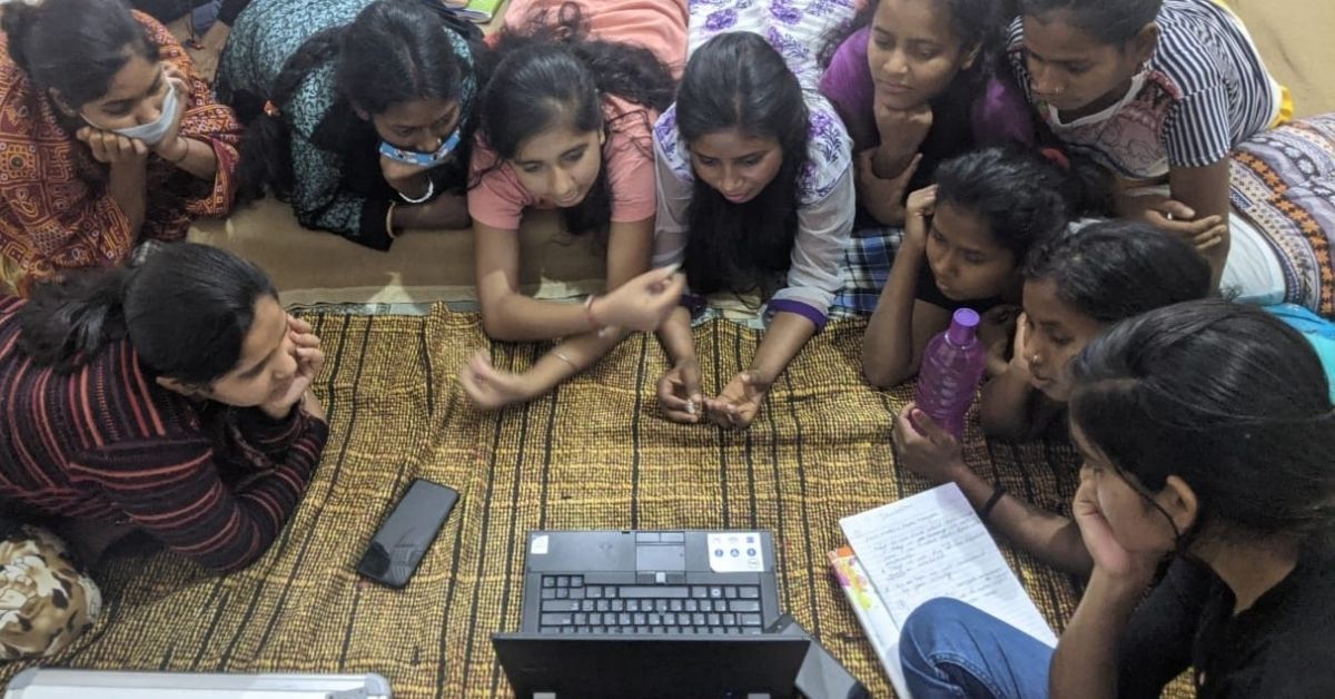 sajhe sapne girls acquiring skills