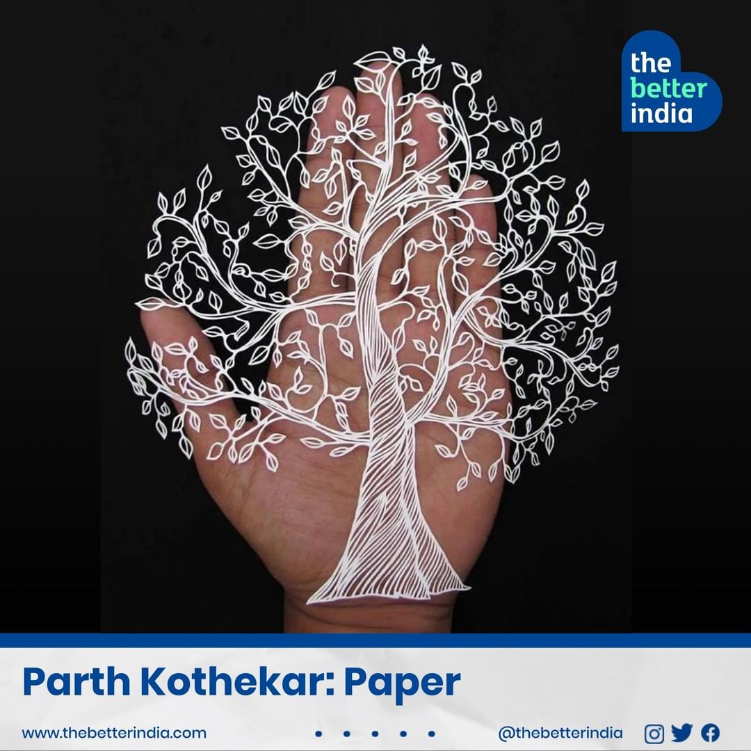 Parth Kothekar's paper art