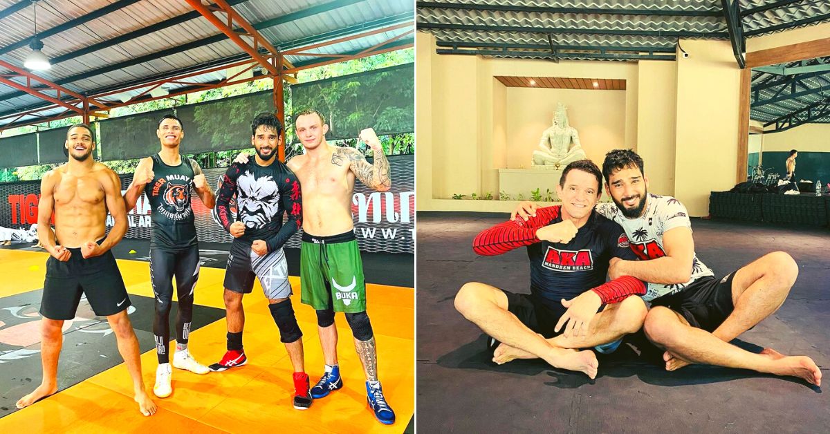 Historic October for Indian MMA. Priya Sharma fights at SFT Brazil and  Anshul Jubli fights at UFC 294 in Abu Dhabi. Both on 21/Oct ! Ma