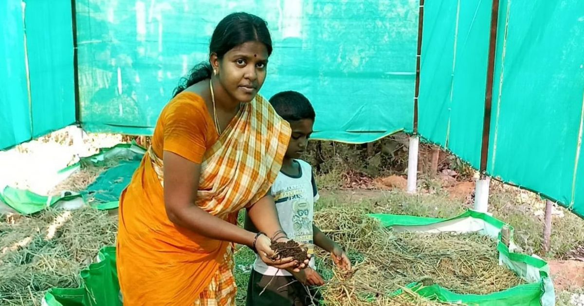 Homemaker Takes Tips from Farmer Dad, Earns Rs 4 Lakh/Year With Vermicompost Biz