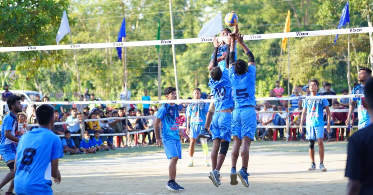 Assam’s Only Volleyball Player to be Part of National Team Now Uplifts 2200 Others