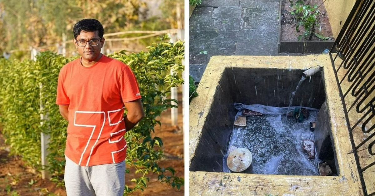 Mumbai Man’s Rainwater Harvesting System Recharges His Neighbours’ Borewells Too