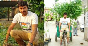 Cop Spends Rs 30 Lakh From His Own Pocket, Turns Hometown Green with 1 Lakh Trees