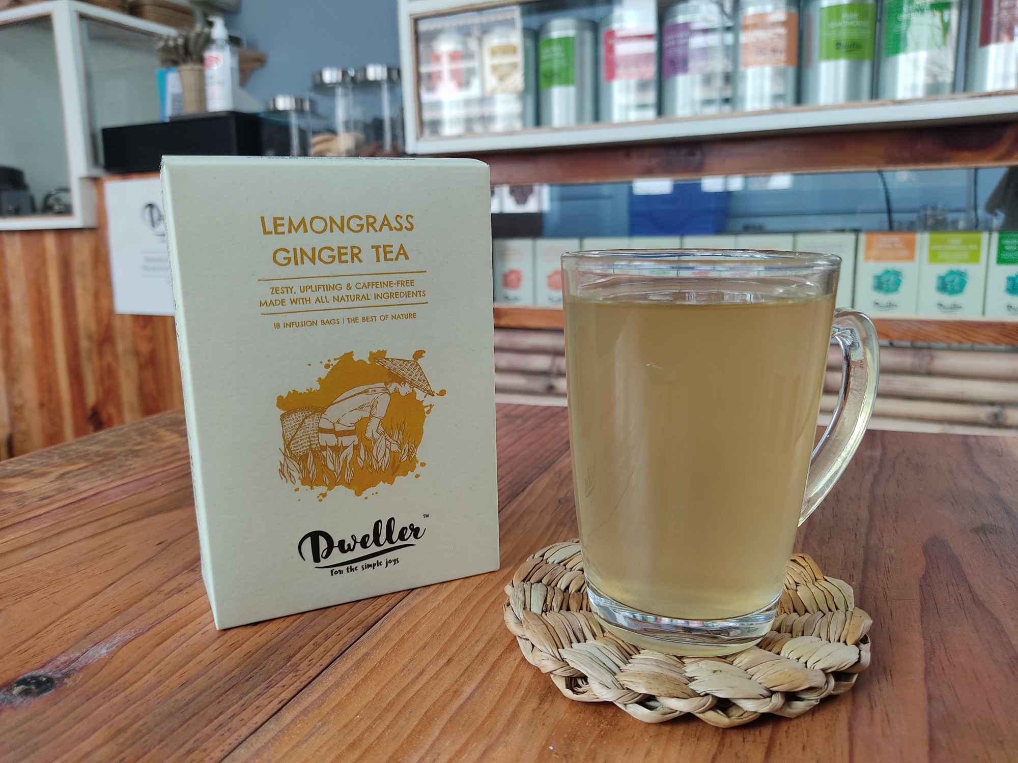 Lemongrass Ginger tea by Dweller's