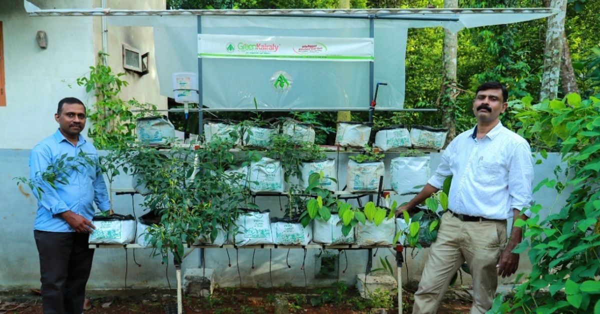 Kerala Man’s ‘Intelligent’ Gardening Stands Water & Fertilise Your Plants for You