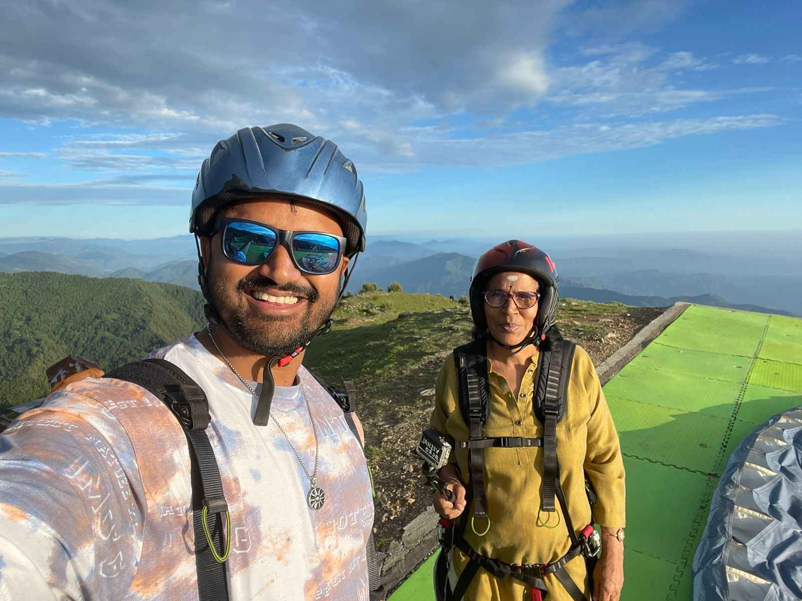 Subha Surianarayanan with her son Venkatesh