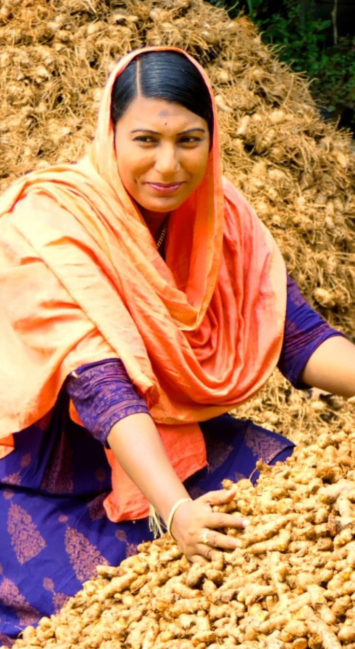 Jumaila Arrowroot farmer from Kerala