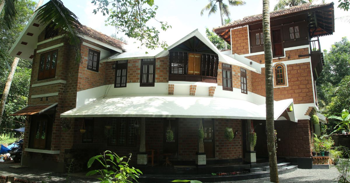 Manoj's sustainable house in Kottayam, Kerala.
