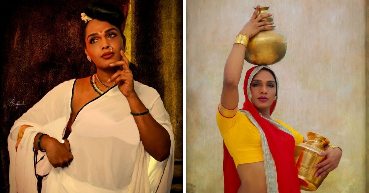 I Recreated Ravi Varma’s Paintings With Trans Models to Disrupt Beauty Standards