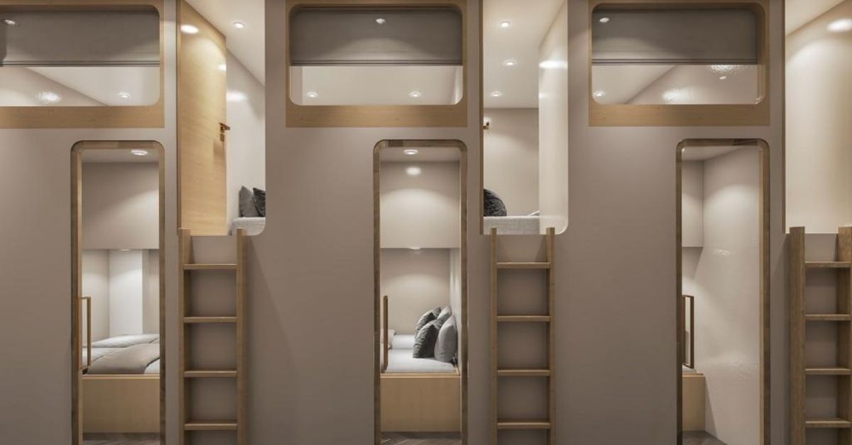 Namah Sleeping pods by Indian Railways