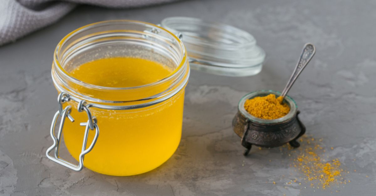 Turmeric ghee concoction