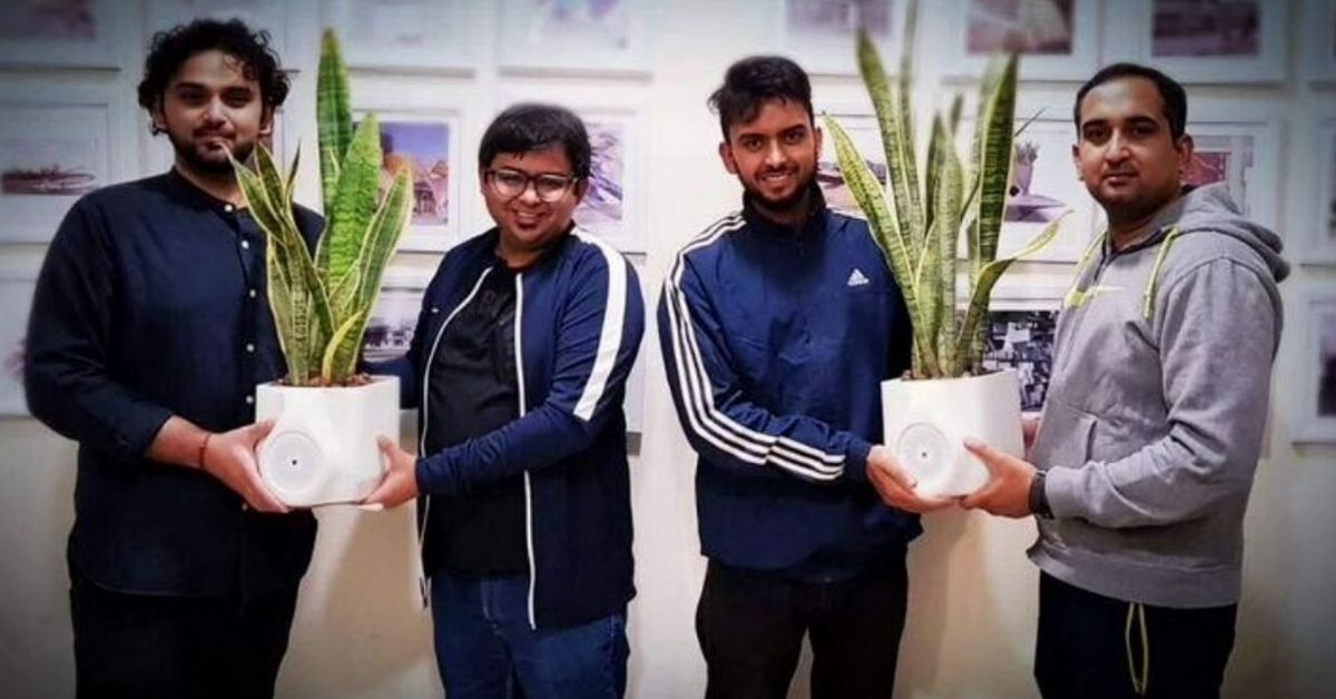 Purify Air in Your Room in Just 20 Mins with ‘Smart Plant’ Innovation by IIT Alumnus