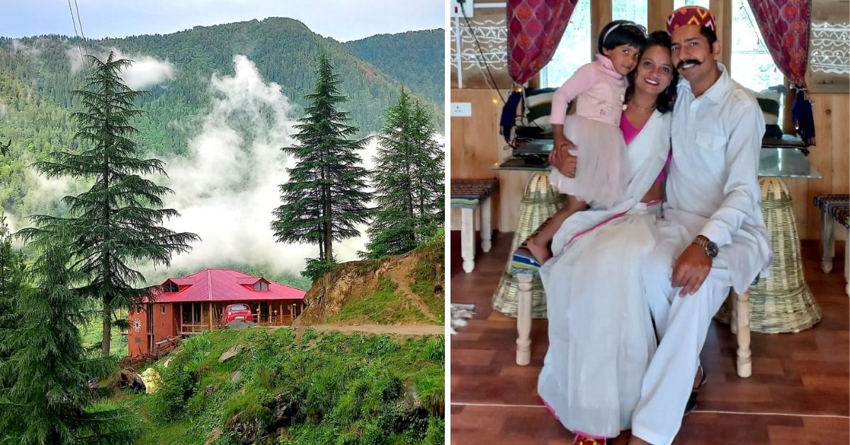 We Left Delhi to Build a Traditional Kath-Kuni Homestay in Himachal’s Sainj Valley