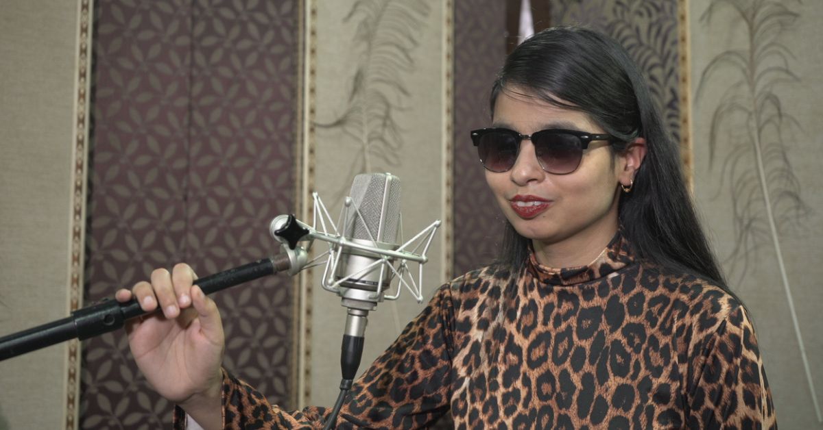 blind voiceover artist resham talwar