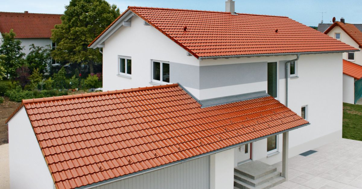 terracota tiles used for roof