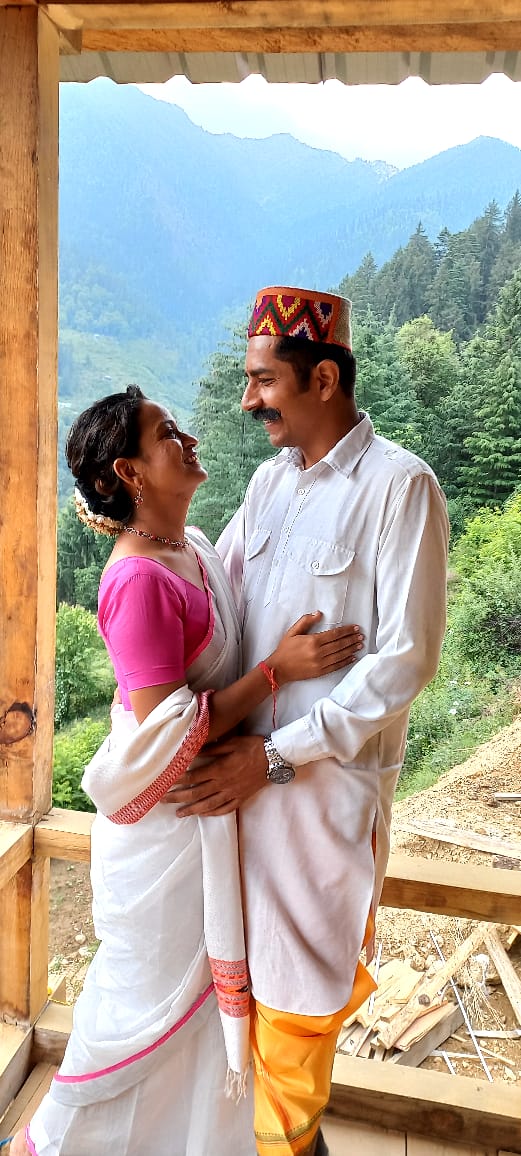 Suchita and Vikas Tyagi left Delhi behind to build an eco-friendly homestay amid the Great Himalayan National Park in Himachal