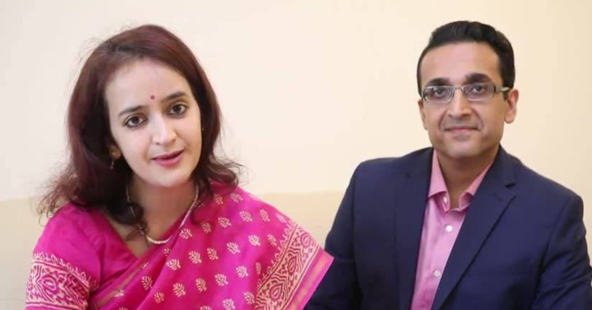 dr nivedita pandey and dr chandril chugh, founders of dr good deed clinic in bihar