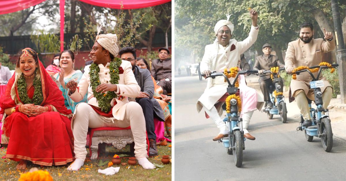 Baraatis on Cycles, Groom on E-Bike: How We Planned Our Great ‘Green’ Indian Wedding