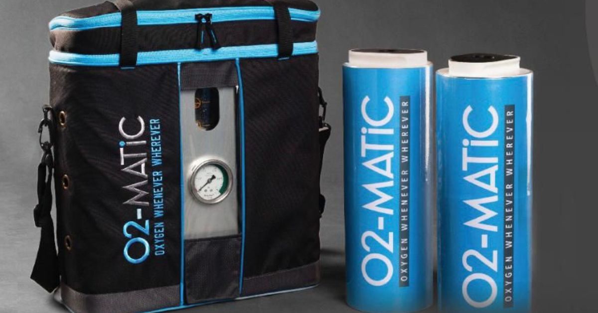 portable oxygen generator device protia by o2matic