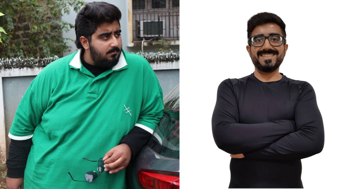 Anirudh's weight loss transformation is a result of two years of work, losing close to 110 kg. All photos from Facebook @dranirudhdeepak