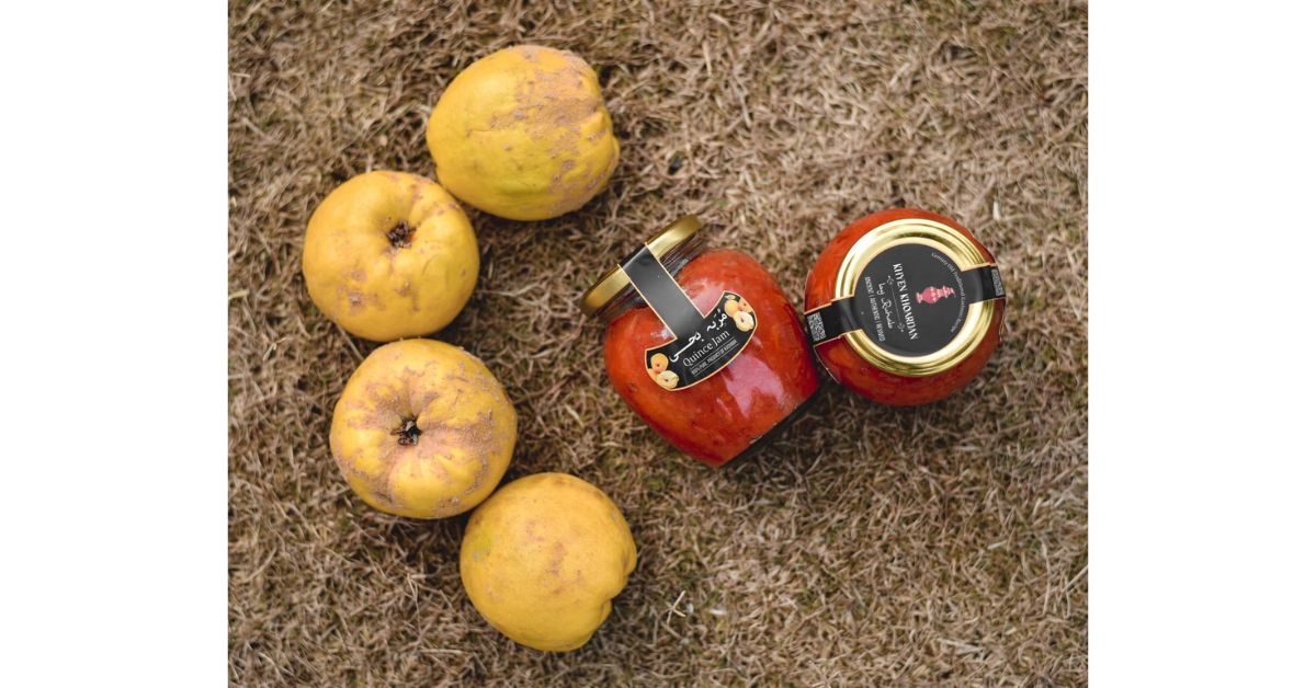 Produk kedua Khyen Khoardan By Ruhab adalah selai apel quince