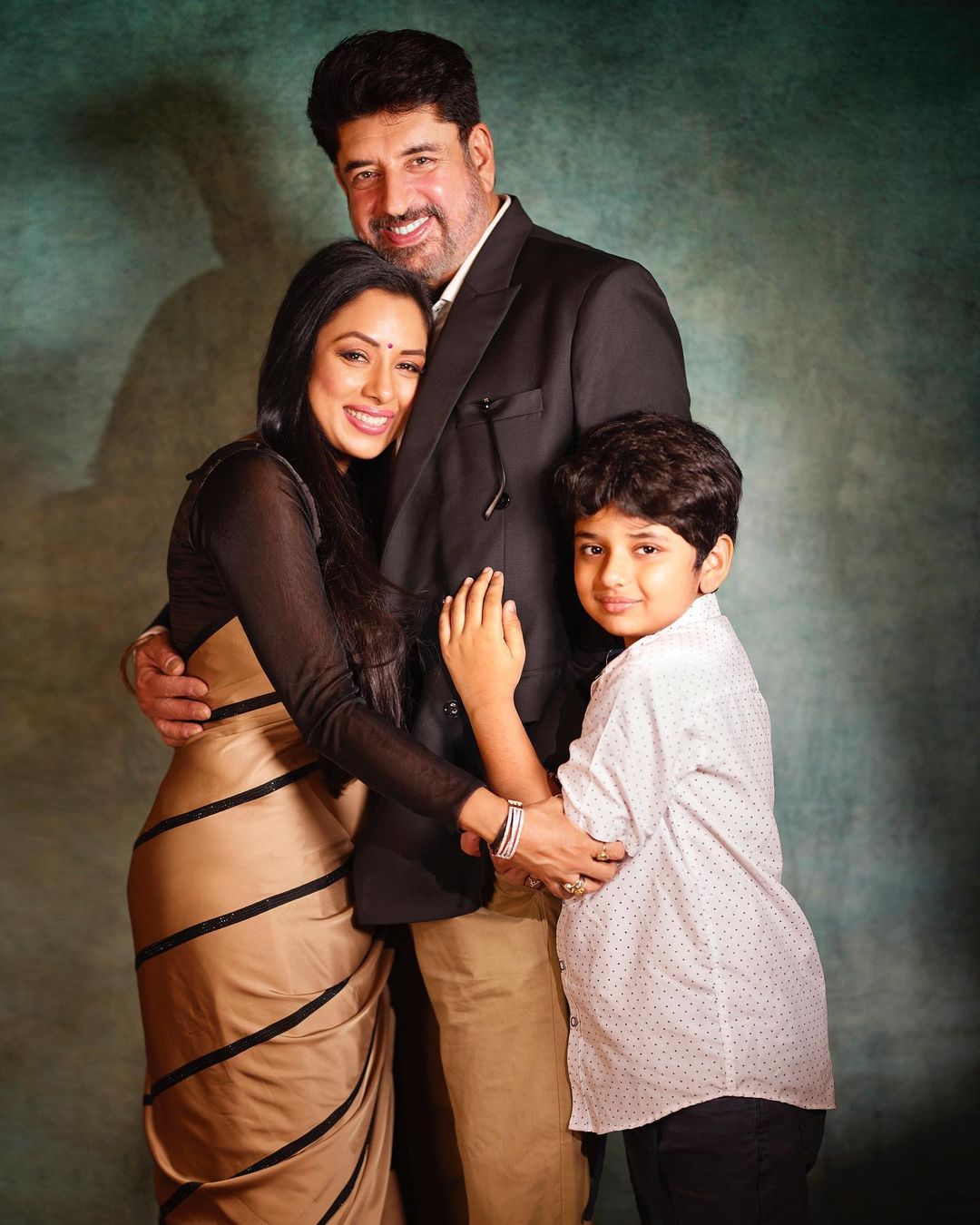 Rupali with family