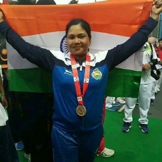 Nayanmoni Saikia at CWG 2022.