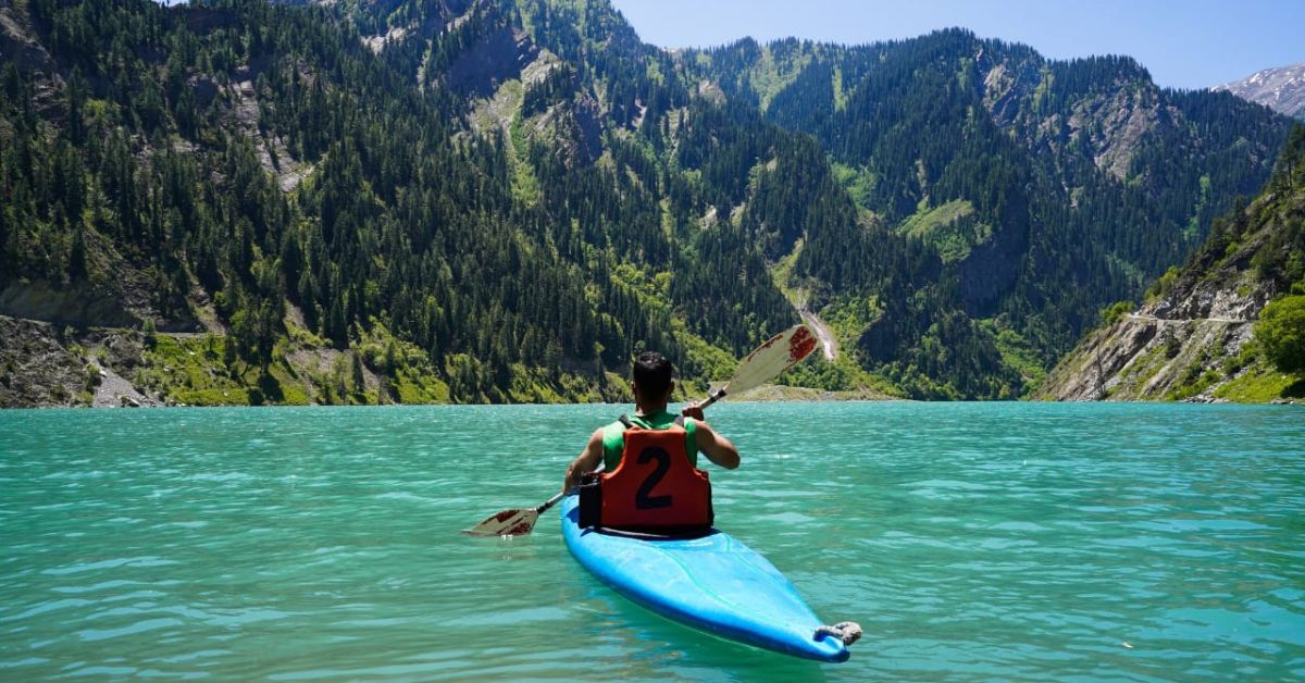 Water sports at Gurez Valley