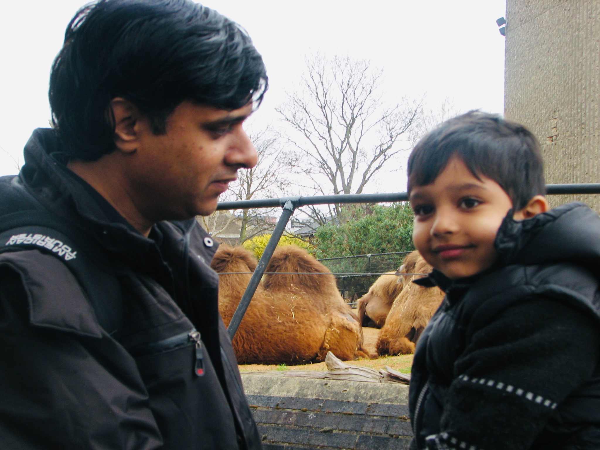 Prateek Shrivastav with his son Pranay