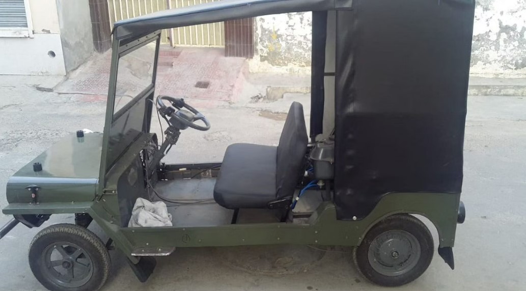 Mini jeep innovation for the disabled by Punjab mechanic