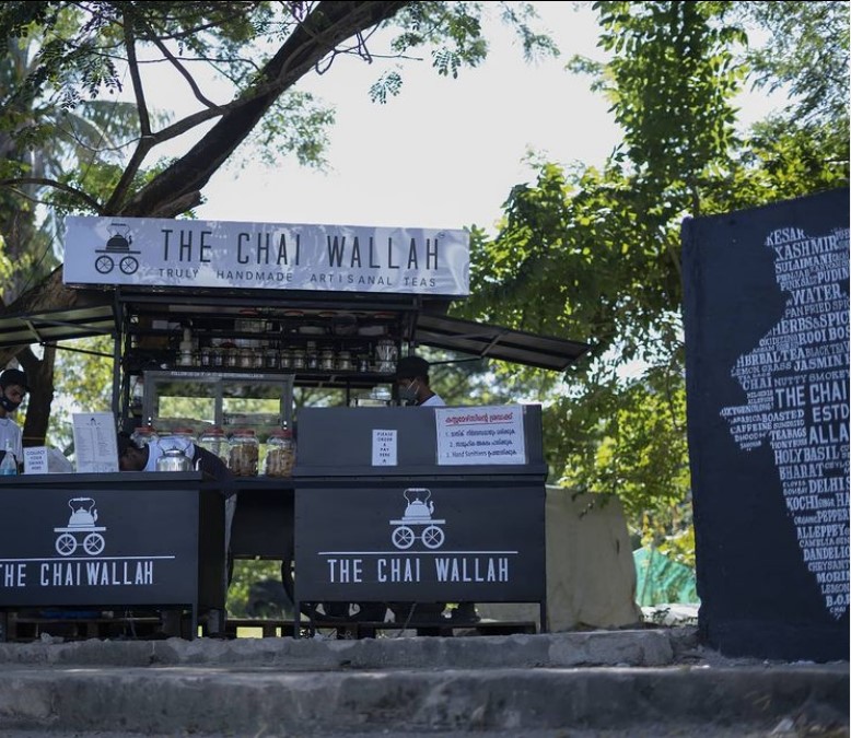 A tea stall named Chai Wallah, launched by Faisal Yousaf