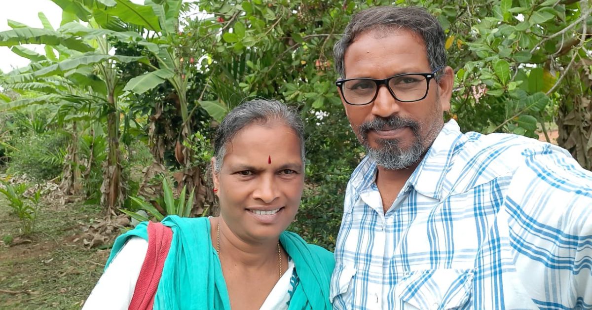 Valliammal and Rajan, founders of NGO Anisha