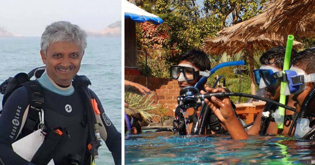Banker Quits Hong Kong Job to Chase Diving Dream & to Increase Goa’s Coral Cover