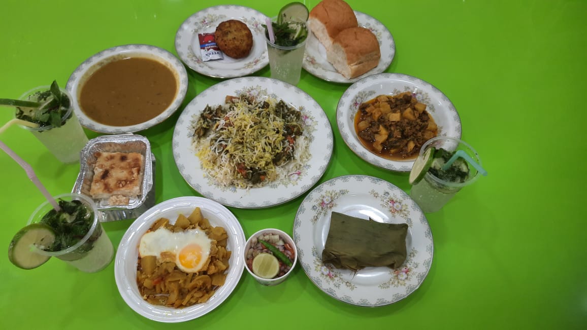 Parsi cuisine served at Mancherji's in Kolkata.