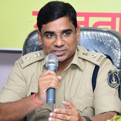 SP Santosh Kumar Singh will will receive the IACP's award for policing