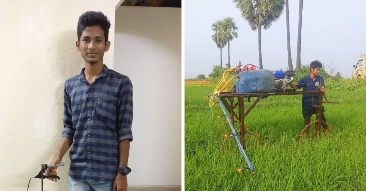 19-YO’s Low-Cost, Seed-Sowing Innovation Eases Back-Breaking Task for Farmers