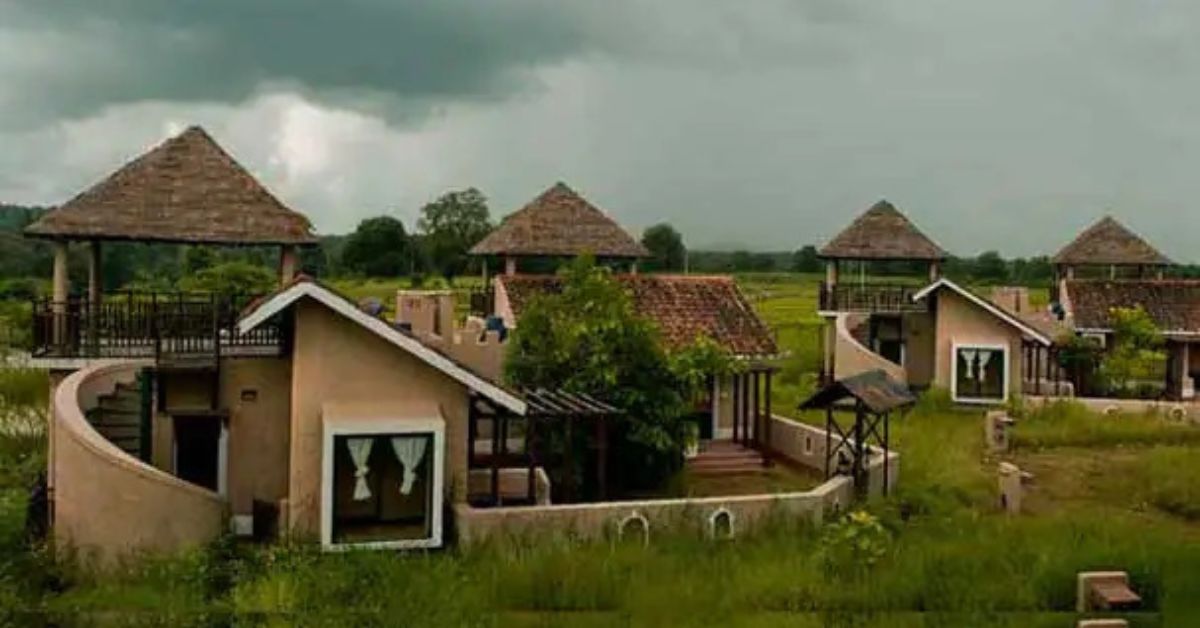 A view of Bundela Safari Lodge, Kanha National Park in Madhya Pradesh