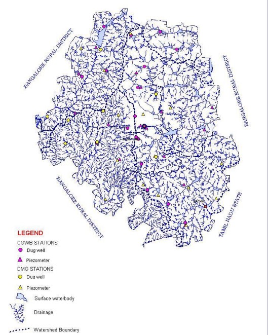 Bagaimana cara mencegah banjir di Bangalore?  Lihat peta ini.