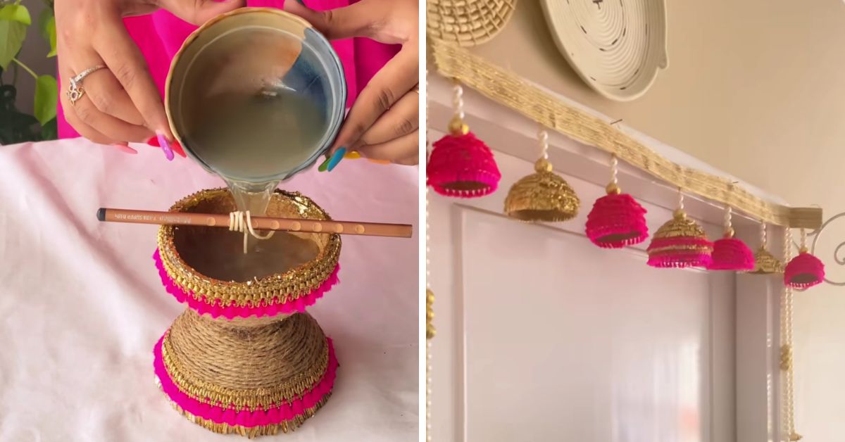 Eco-friendly Decor: How to Make DIY Toran & Diwali Diya From