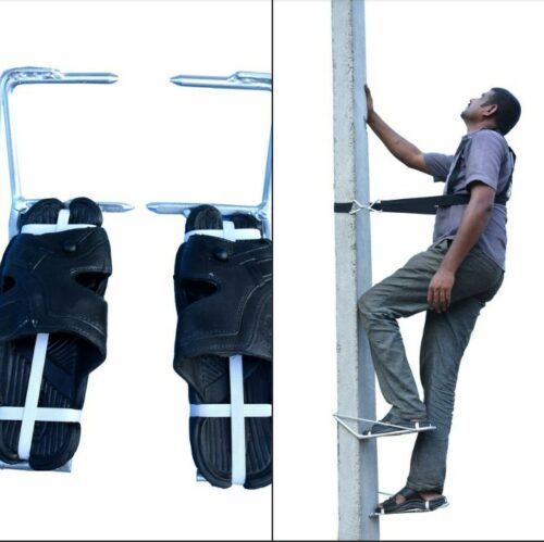 Electric pole clips, an innovation by Prabhakar