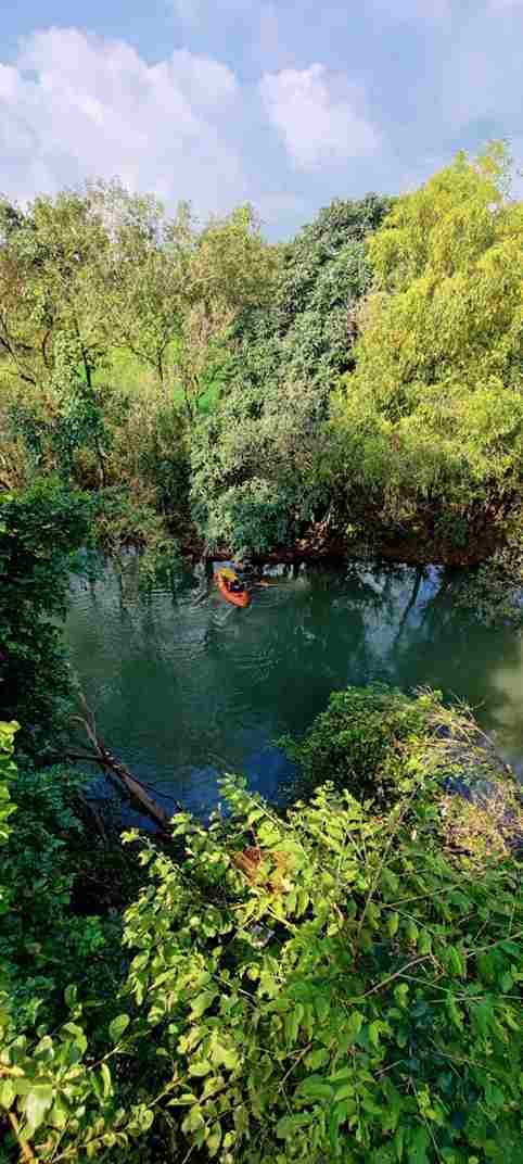 Mohraan Farms offers several activities such as kayaking, water sports and archery