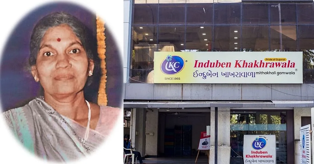 Induben Kharkhrawala store in Ahmedabad. 