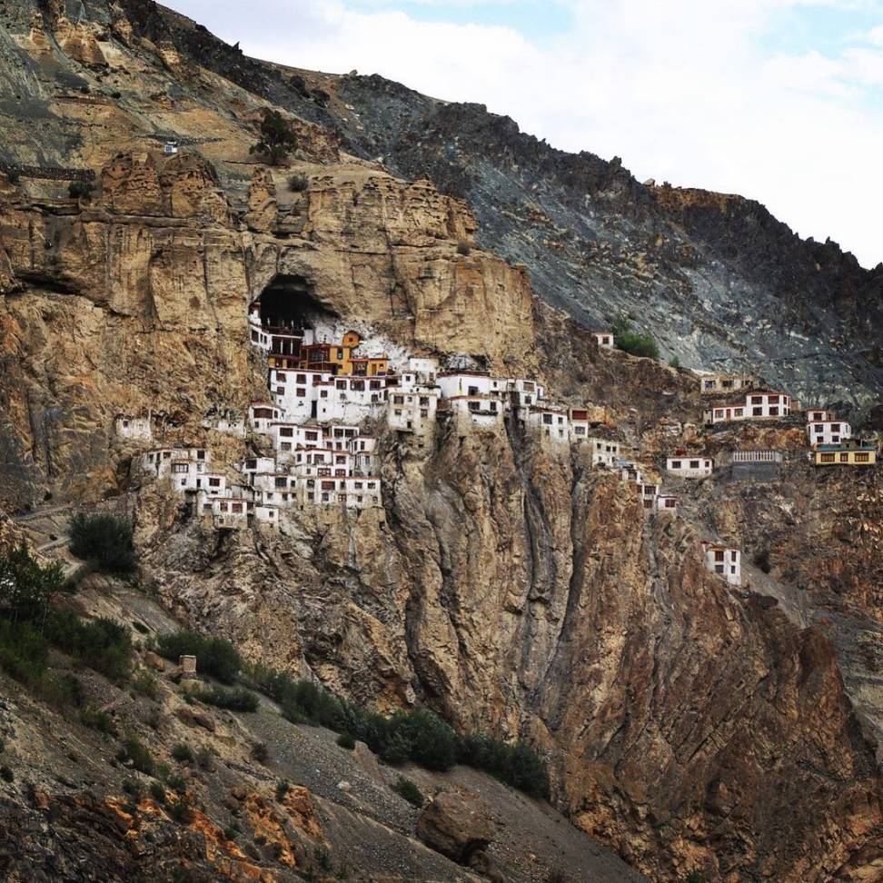 Biara Phuktal, Ladakah.