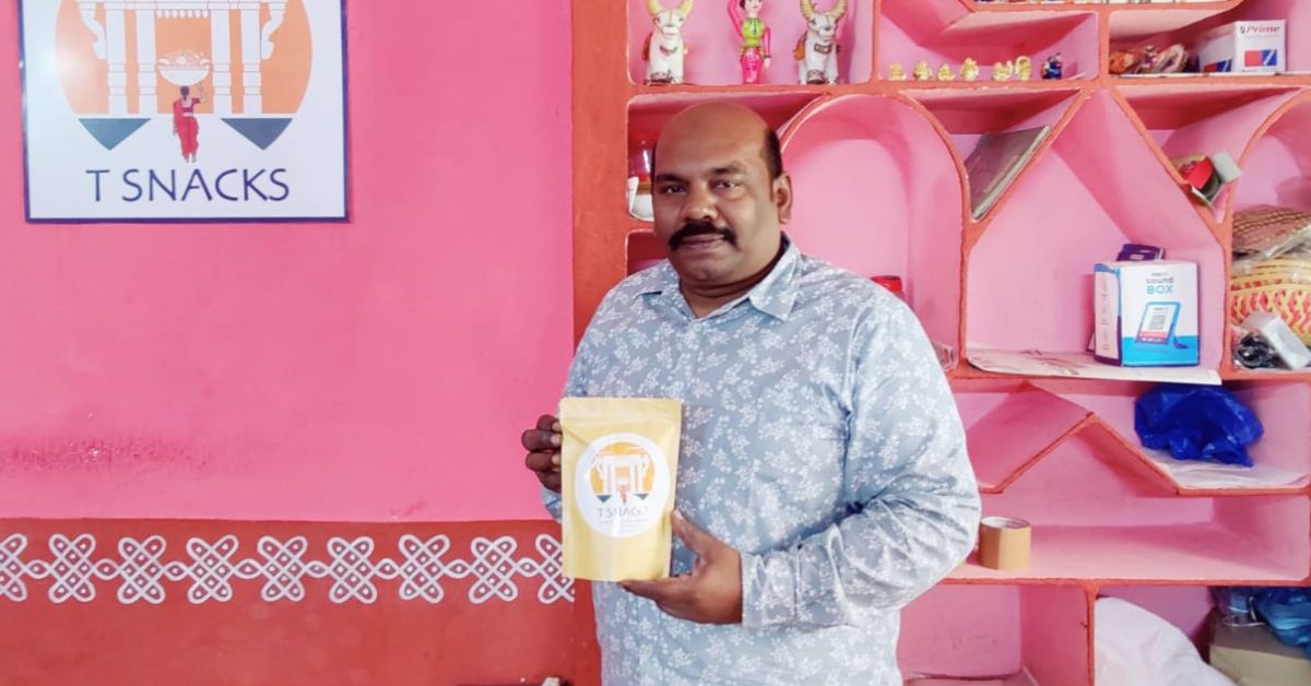 Rajendra Prasad Regonda, owner of T Snacks.