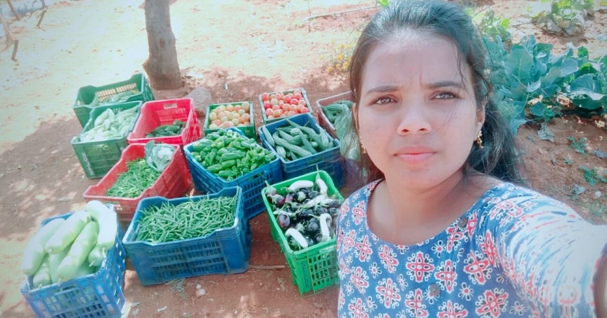 Roja Reddy, owner of Nisarga Native Farms