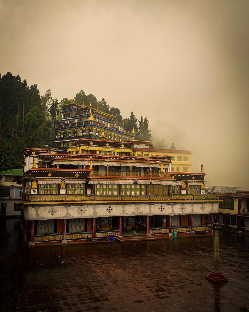 Biara Rumtak, Sikkim.
