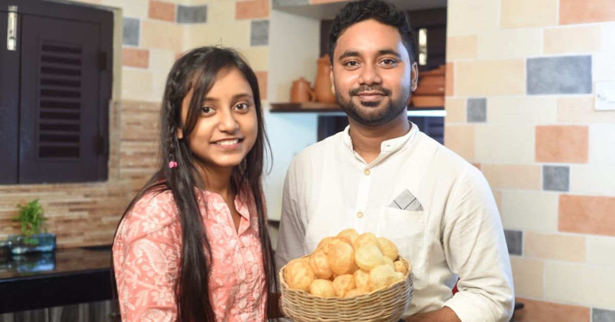 After Pandemic Took Their Income, Brother-Sister Duo Sell ‘Phuchkas’ to Earns Lakhs