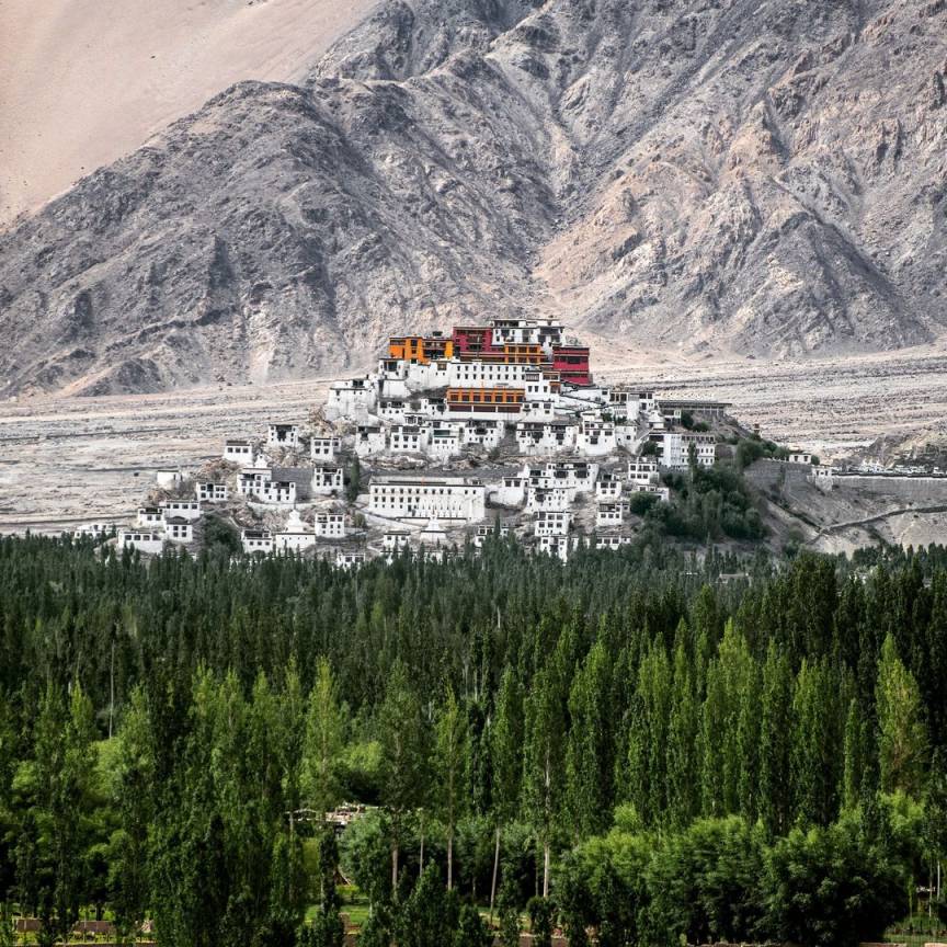 Biara Thiksey, Ladakh